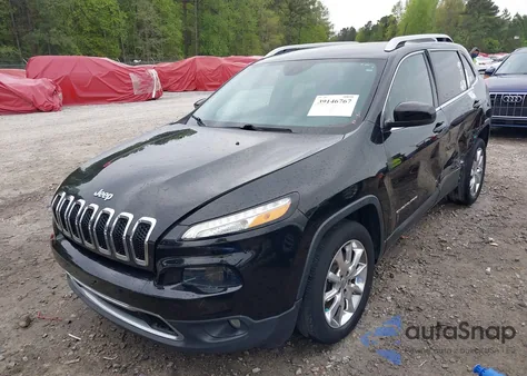 2014 Jeep Cherokee Limited from USA, damaged, VIN 1C4PJLDB6EW113318